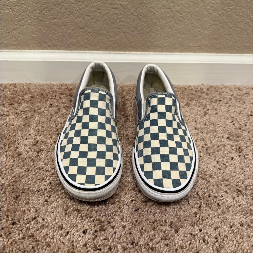 Women’s Checkered Vans (size 8) - Picture 2 of 7